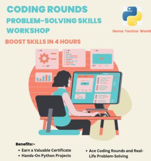<b style="color:purple;font-family:noto-serif;">Python Power : 4-Hour Live Bootcamp for Problem Solving</b>